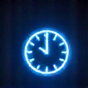 Real-time clock icon
