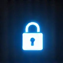 Secure lock icon