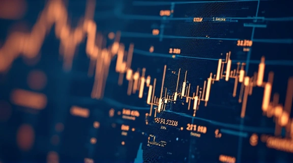 Reinforcement learning algorithm visualizing trading strategies